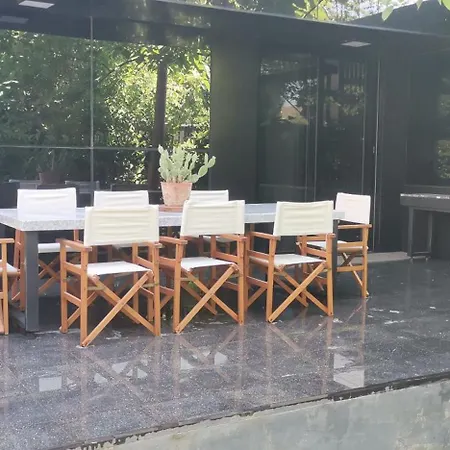 Black Box Village With Garden